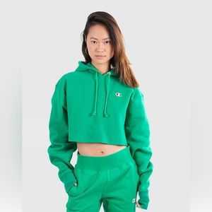 CHAMPION REVERSE WEAVE CROPPED SWEATSHIRT